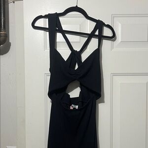 Black Cutout jumpsuit